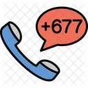 Solomon Islands Dial Code  Icon