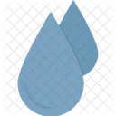 Aqua Rocio Gota Icono