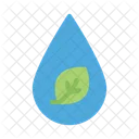 Gota Agua Ecologia Icono