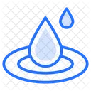 Gota Agua Lluvia Icono