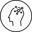 Lateral Pensativo Criativo Ícone