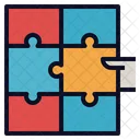 Solution Puzzel Solving Icon