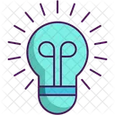 Solution Light Bulb Idea Icon