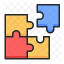 Puzzle Mosaic Solution Icon