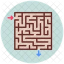 Solution Labyrinth Logic Icon