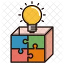 Box Solution Strategy Icon