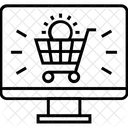 Solution de commerce électronique  Icône