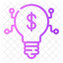 Solution Economy Dollar Icon