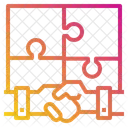 Handshake Bussiness Management Icon