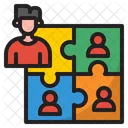 Solution Provider Business Solution Jigsaw Icon