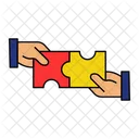 Jigsaw Mangement Team Icon