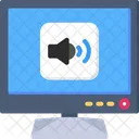 Som Som De Tv Audio De Smart Tv Ícone