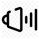 Interface De Usuario Som Alto Falante Ícone