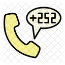 Country Dial Code Expand Filledoutline Icon