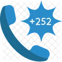 Somalia Country International Code Icon