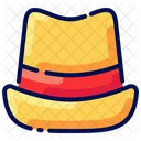 Hat Verano Turista Icono