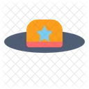 Estilo Papeleria Sombrero Icono