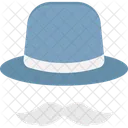 Disfraz Sombrero Hipster Icon