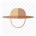 Sombrero Cabeza Desgaste Icono