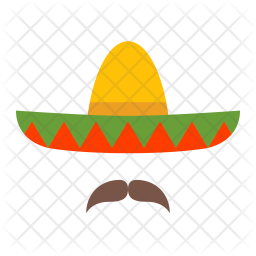 Download Sombrero Icon of Flat style - Available in SVG, PNG, EPS ...