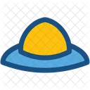 Sombrero Disquete Arnes Icono