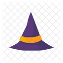 Sombrero Halloween Bruja Icono