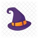 Sombrero Halloween Bruja Icono