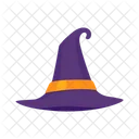 Sombrero Halloween Bruja Icono