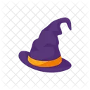 Sombrero Halloween Bruja Icono