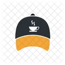 Sombrero de barista  Icono