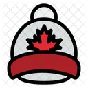 Sombrero de canadá  Icono