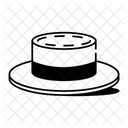 Sombrero De Ala Ancha Sombrero Para El Sol Icono