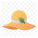 Sombrero de ala  Icono