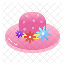 Sombrero de barbie  Icono