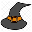 Sombrero De Bruja Sombrero De Halloween Tocado De Bruja Icon