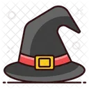 Sombrero De Bruja Sombrero De Halloween Tocado De Bruja Icon