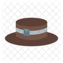 Sombrero de copa  Icono