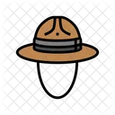 Sombrero de campaña  Icono