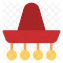 Sombrero de circo  Icono