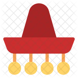 Sombrero de circo  Icono