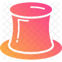 Sombrero de copa  Icono