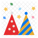 Sombrero de cumpleaños  Icono