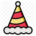 Sombrero de fiesta  Icono