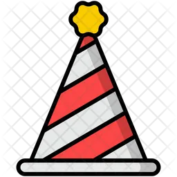 Sombrero de fiesta  Icono