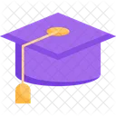 Sombrero de graduacion  Icono