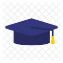 Sombrero de graduacion  Icono