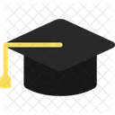 Sombrero de graduacion  Icono