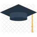 Sombrero de graduacion  Icono