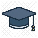 Sombrero de graduacion  Icono