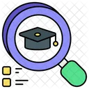 Sombrero de graduacion  Icono